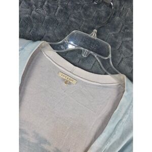 Kate & Sam Blue Ombre Open Front Cardigan XL Coastal Beachy Knit Sweater